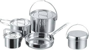 Amazon.com : Captain Stag M-5504 Laguna Stainless Steel Cooker, L